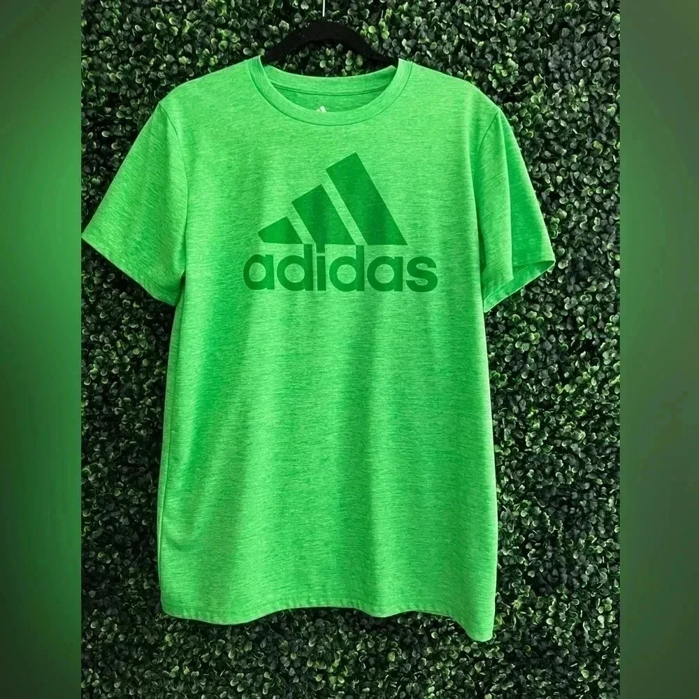 Boys Adidas Short Sleeve Crew Neck Tee - XL